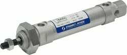 Pictire of single acting pneumatic cylinder to ISO 6432