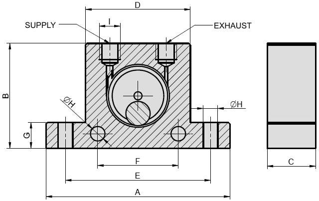 Dimensions of ball vibrator