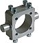 Link to pivot pin for cylinder to VDMA 24562 with round tube