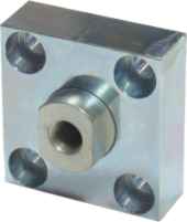 Picture of flanged piston rod coupling