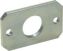 Link to flange mounting for cylinder to DIN ISO 6432