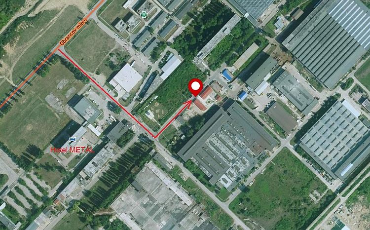 Mapa sídla spoločnosti Stránský a Petržík SK, spol. s r.o. Mapa sídla spoločnosti Stránský a Petržík SK, spol. s r.o.