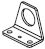 Link to foot mounting LB for cylinders series MCKMB