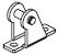 Link to swivel flange SDB for cylinders series MCKMB