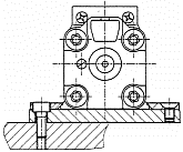 Mounting example of mounting plate for rodless cylinder