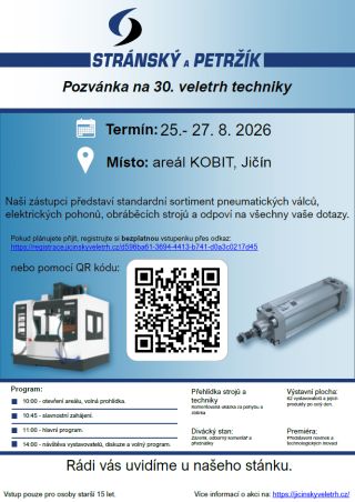Pozvánka na Jičínský veletrh Pozvánka na Jičínský veletrh