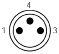 Pin wiring in switch connector series RZT7