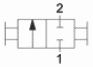 Symbol of ball valve